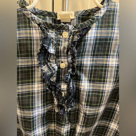 J. Crew holiday blouse in size S (6-7) - Picture 2 of 7